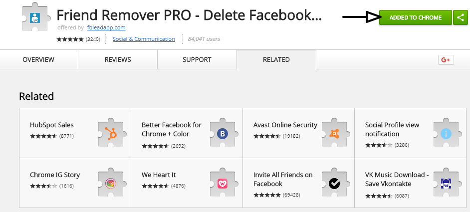 facebook friend remover