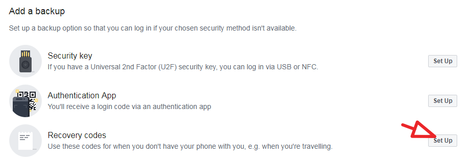 Recovery Codes