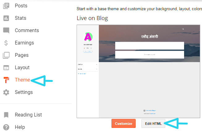 powered by blogger kaise remove kare