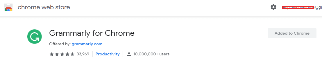 grammerly for chrome