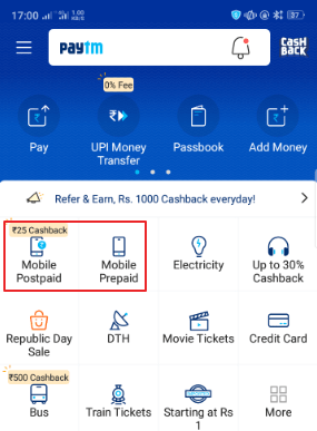 paytm se recharge kaise karte hain