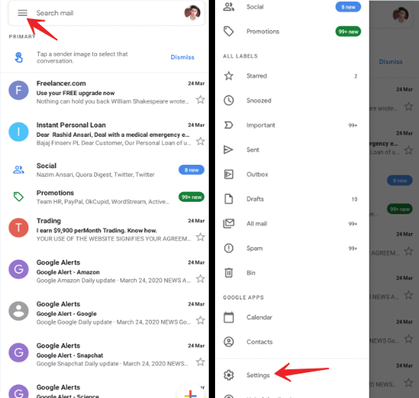 gmail account ka password kaise change kare