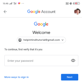gmail account ka password kaise badle