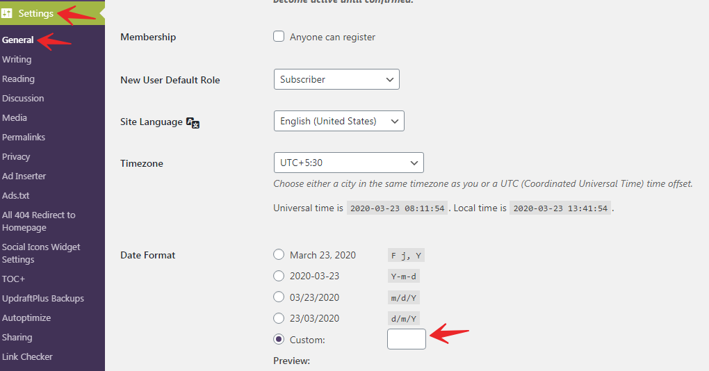 wordpress post se date hide kaise kare