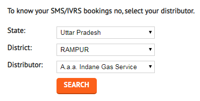 apna gas booking number pata kare