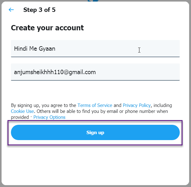 what is twitter in hindi
