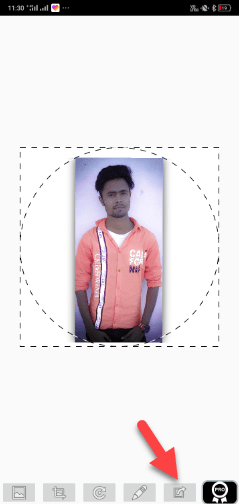 whatsapp par poora photo kaise lagaye
