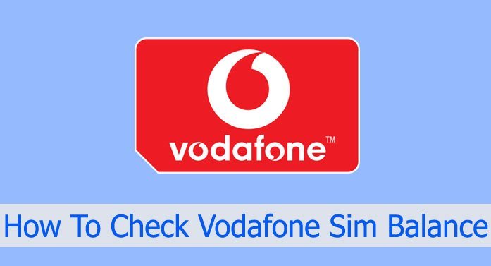 Vodafone Balance Check कैसे करें
